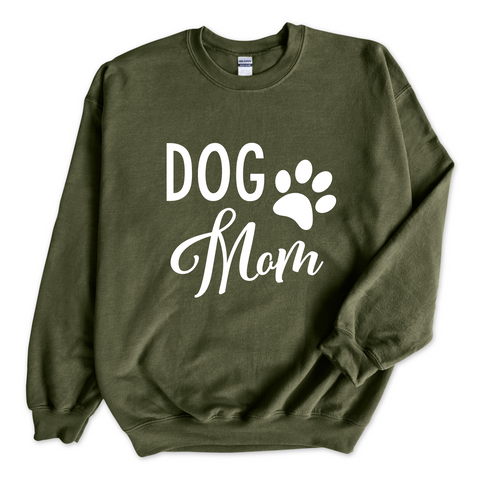 Dog Mom Crewneck Sweatshirt