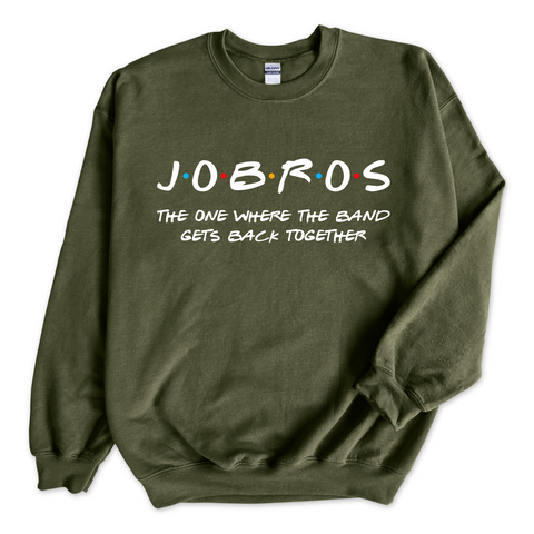 JoBros / The One Where The Band Gets Back Together Crewneck Sweatshirt