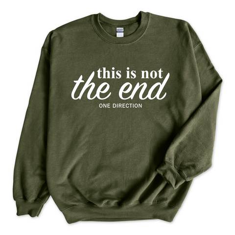 One Direction // This is Not the End Crewneck Sweatshirt