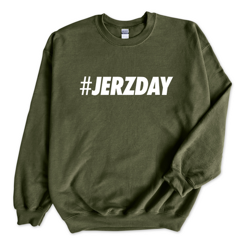 #Jerzday Crewneck Sweatshirt