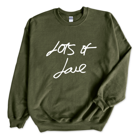 Lots of Love Crewneck Sweatshirt