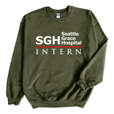 Seattle Grace Hospital Intern Crewneck Sweatshirt