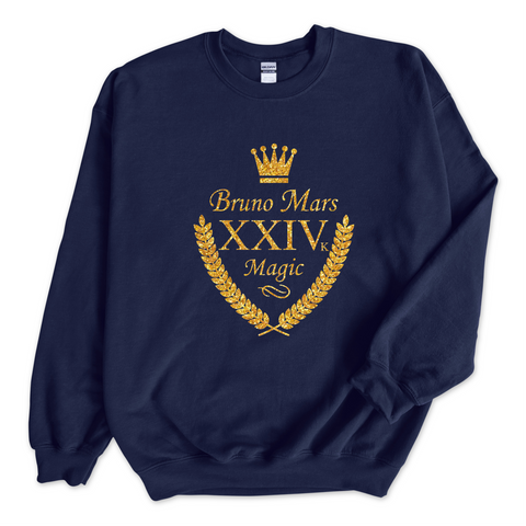 XXIVk 24k Magic Album Shield Crewneck Sweatshirt