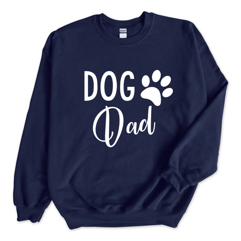 Dog Dad Crewneck Sweatshirt