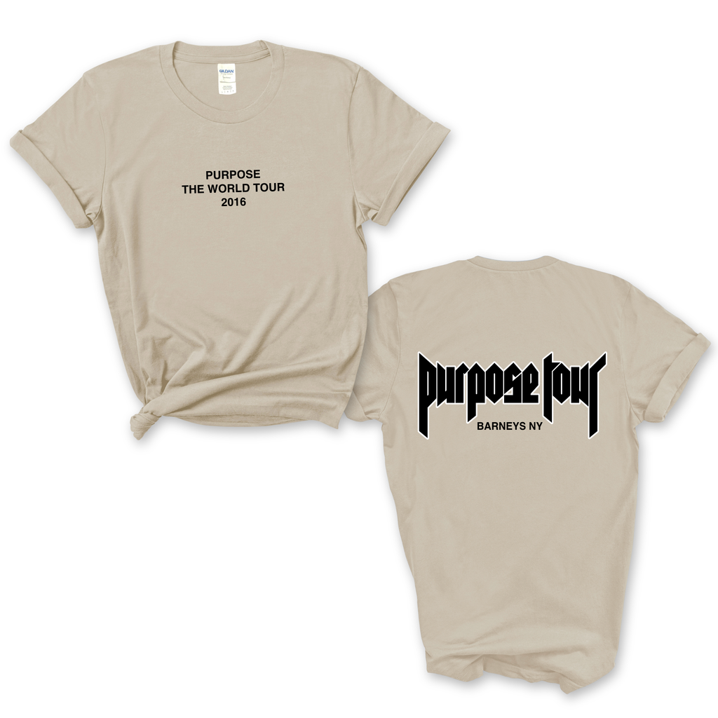 Purpose The World Tour 2016 // Barneys NY T-Shirt