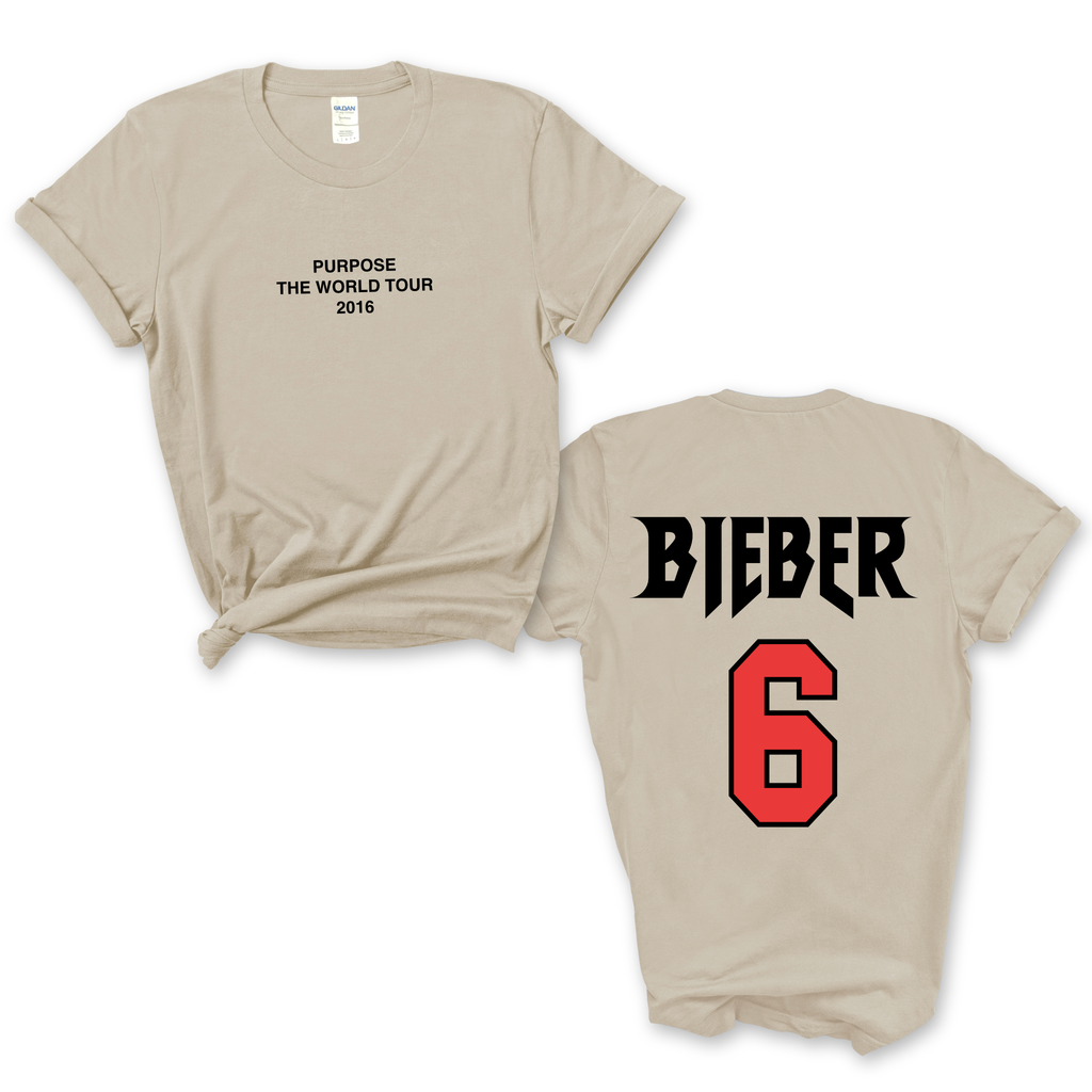 Purpose The World Tour 2016 // Bieber 6 T-Shirt