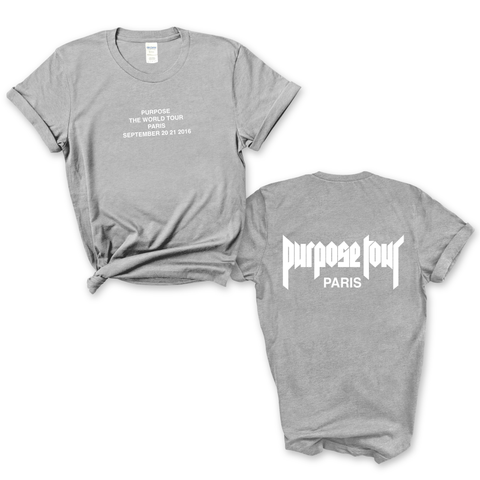 Purpose The World Tour // Paris T-Shirt