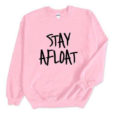 Justmoji // Stay Afloat Crewneck Sweatshirt