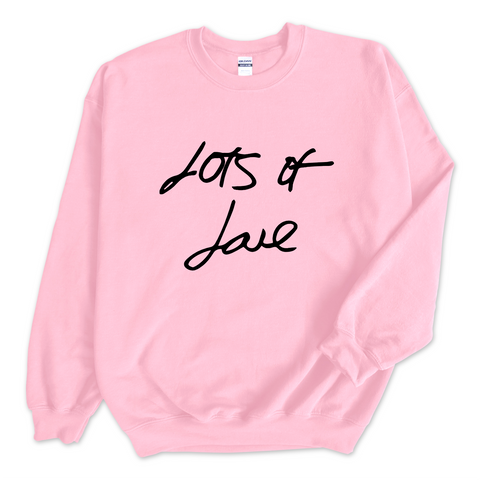 Lots of Love Crewneck Sweatshirt