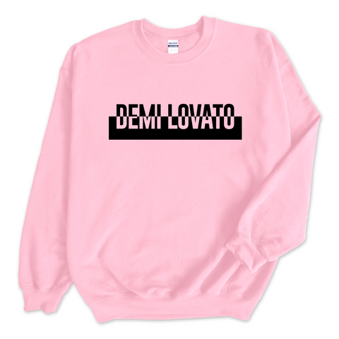 Demi Lovato // Spotify Crewneck Sweatshirt