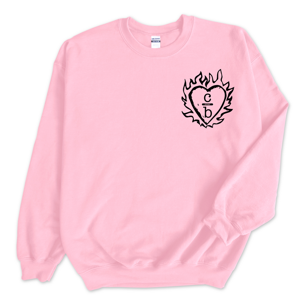 Clothes Over Bros Heart Crewneck Sweatshirt