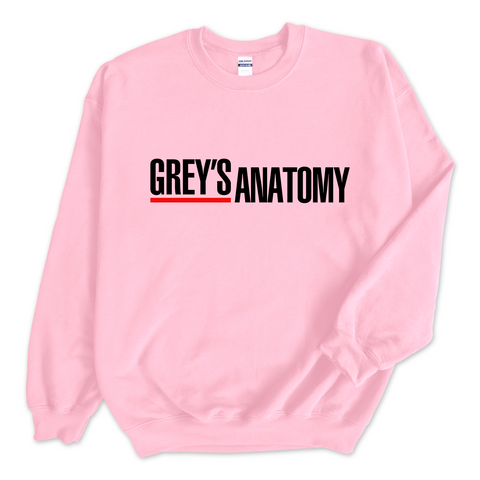 Grey's Anatomy Logo Crewneck Sweatshirt