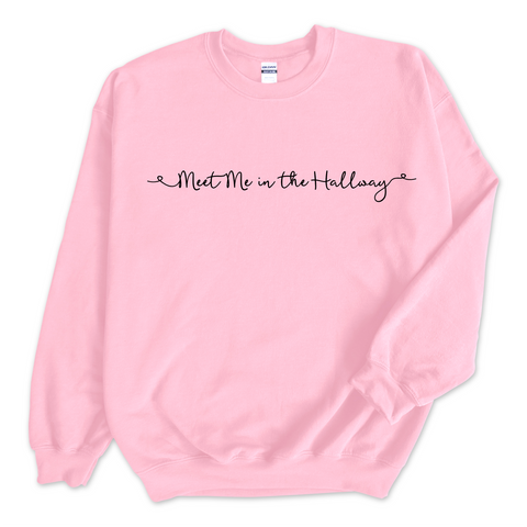 Meet Me in the Hallway Crewneck Sweatshirt