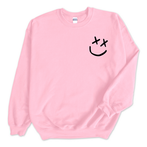 Louis Tomlinson // Happy Face Crewneck Sweatshirt