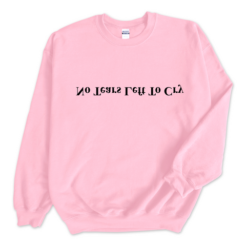 No Tears Left To Cry Crewneck Sweatshirt Trainwreck