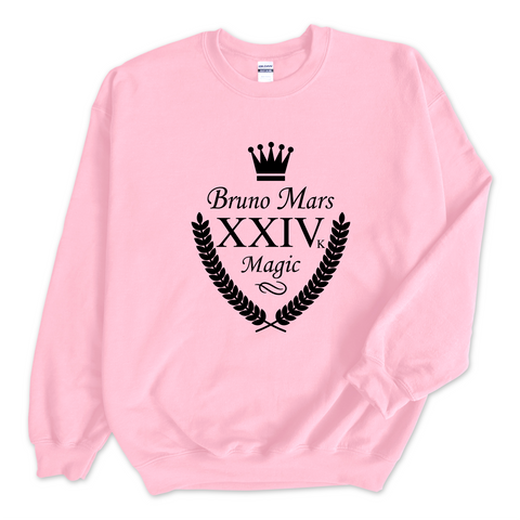 XXIVk 24k Magic Album Shield Crewneck Sweatshirt