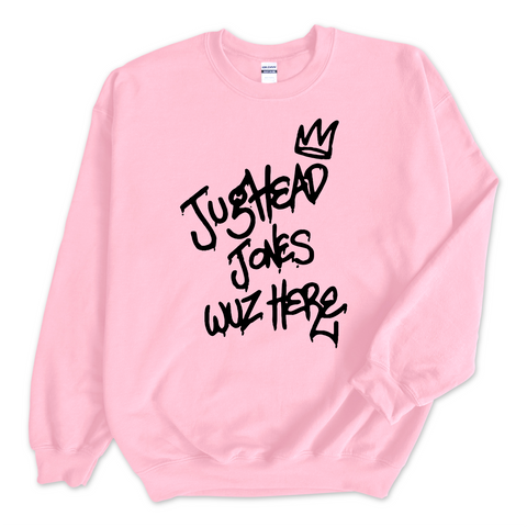 Jughead Jones Wuz Here Crewneck Sweatshirt