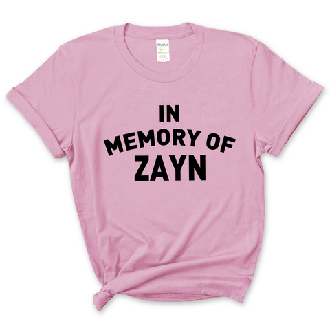 In Memory of Zayn T-Shirt