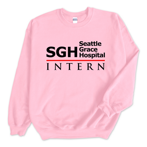 Seattle Grace Hospital Intern Crewneck Sweatshirt