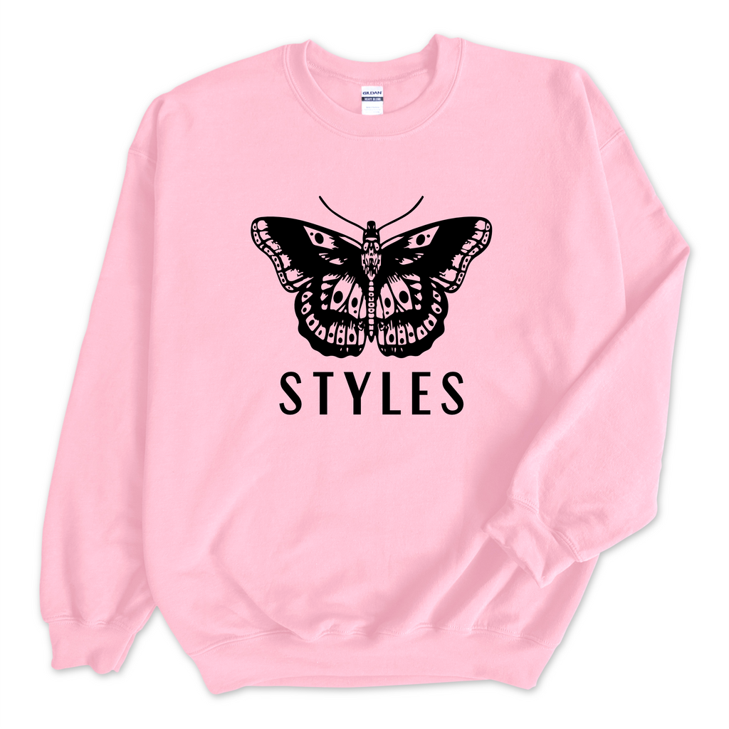 Styles Butterfly Tattoo Crewneck Sweatshirt