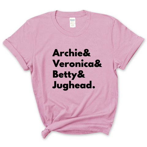 Riverdale // Archie, Veronica, Betty, & Jughead T-Shirt