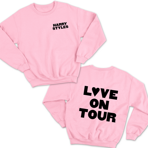 Harry Styles Love on Tour Crewneck Sweatshirt