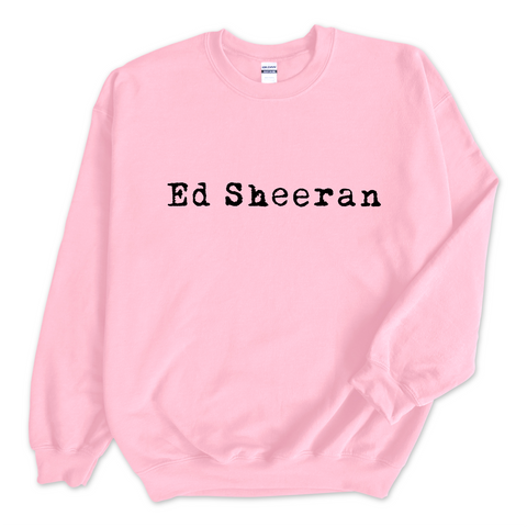 Ed Sheeran Crewneck Sweatshirt