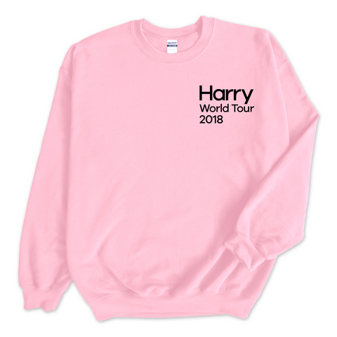 Harry World Tour 2018 Crewneck Sweatshirt