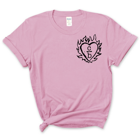 Clothes Over Bros Heart T-Shirt