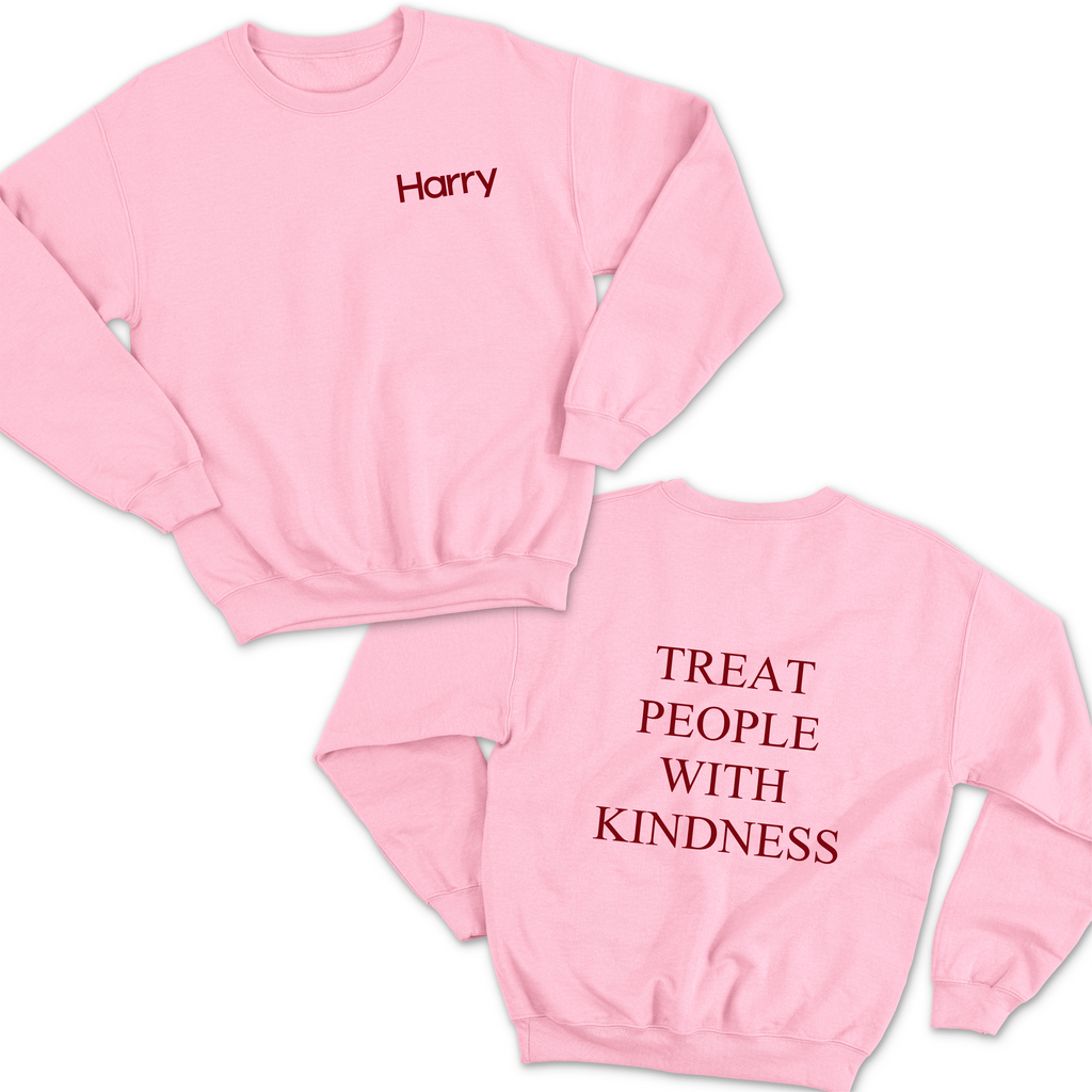 Harry // Treat People With Kindness Crewneck Sweatshirt