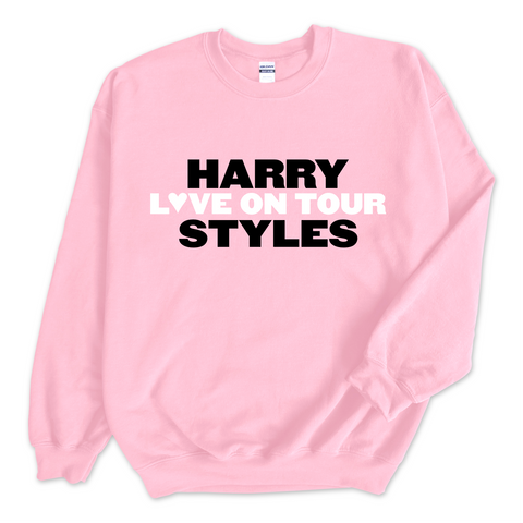 Harry Styles Love on Tour Crewneck Sweatshirt