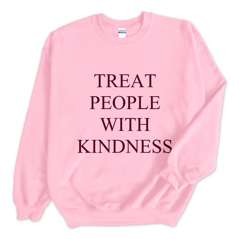 Treat People With Kindness Crewneck Sweatshirt