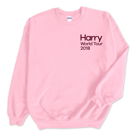 Harry World Tour 2018 Crewneck Sweatshirt