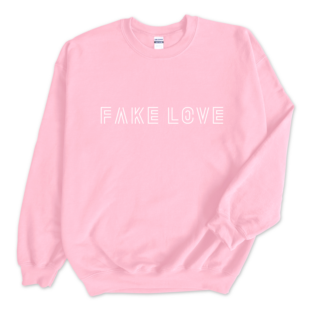 Fake Love Crewneck Sweatshirt