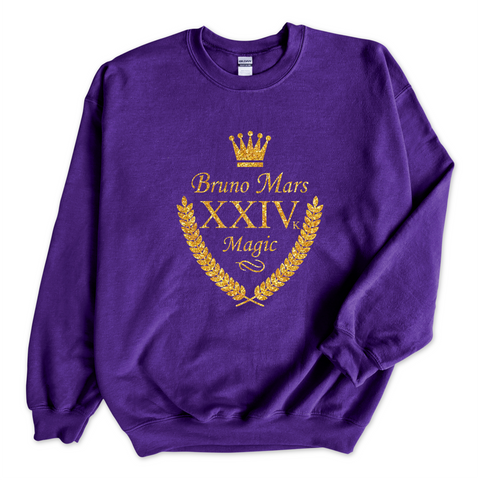 XXIVk 24k Magic Album Shield Crewneck Sweatshirt