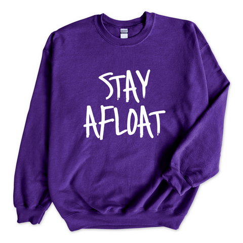 Justmoji // Stay Afloat Crewneck Sweatshirt