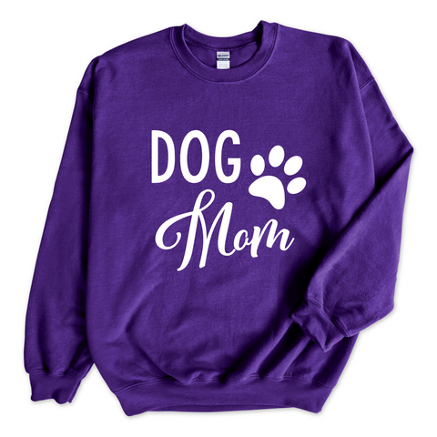 Dog Mom Crewneck Sweatshirt