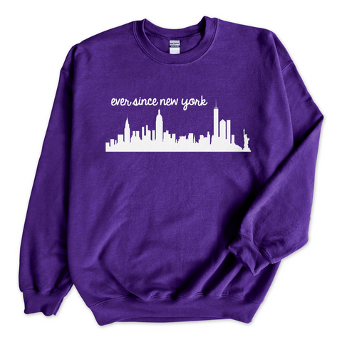 Ever Since New York Skyline Crewneck Sweatshirt