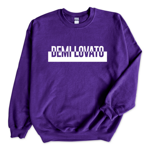 Demi Lovato // Spotify Crewneck Sweatshirt