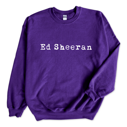 Ed Sheeran Crewneck Sweatshirt