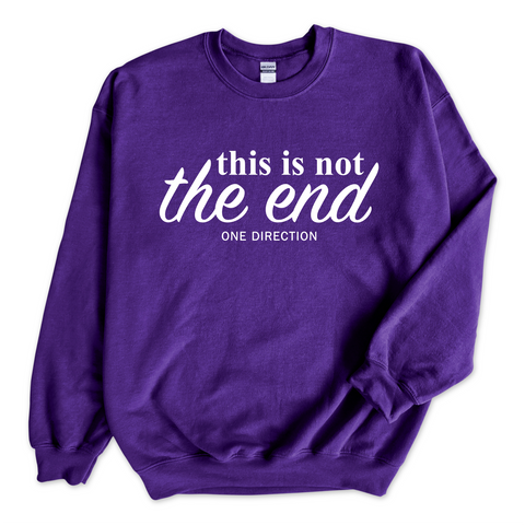 One Direction // This is Not the End Crewneck Sweatshirt