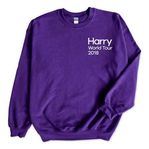 Harry World Tour 2018 Crewneck Sweatshirt