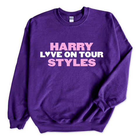 Harry Styles Love on Tour Crewneck Sweatshirt