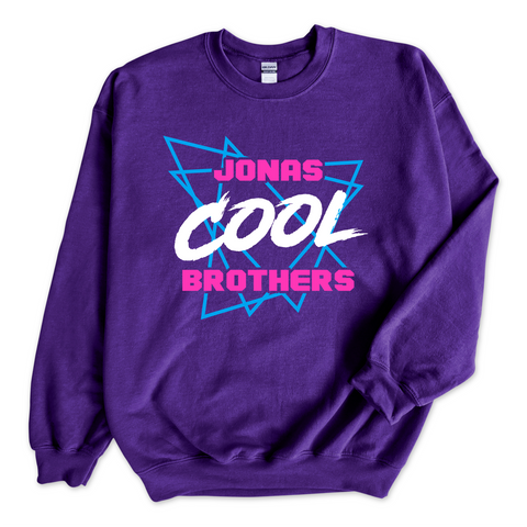 Jonas Brothers Retro Cool Crewneck Sweatshirt