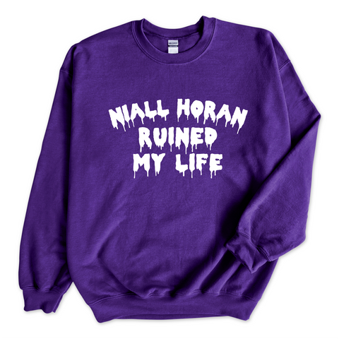 Niall Horan Ruined My Life Crewneck Sweatshirt