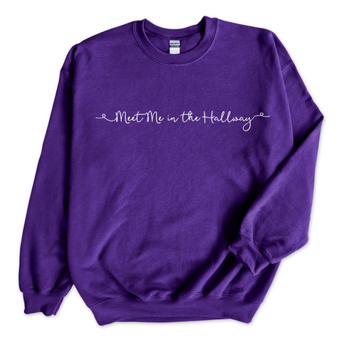 Meet Me in the Hallway Crewneck Sweatshirt