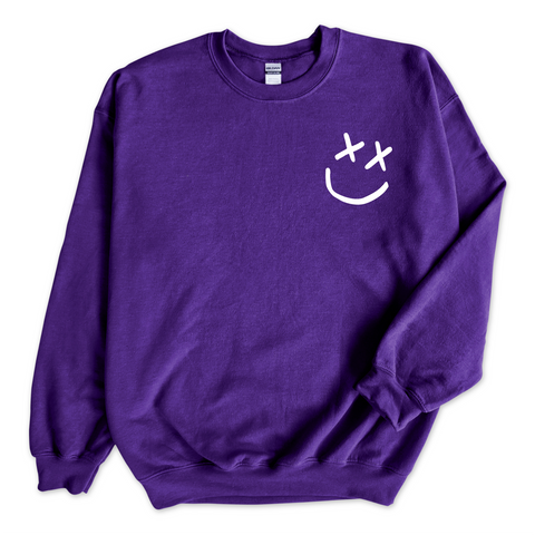 Louis Tomlinson // Happy Face Crewneck Sweatshirt