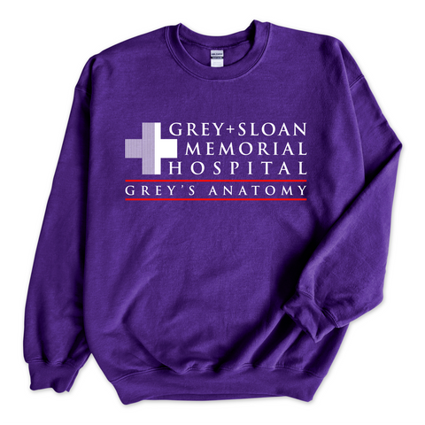 Grey + Sloan Memorial Hospital Crewneck Sweatshirt