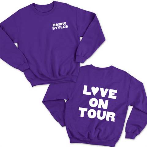 Harry Styles // Love on Tour Crewneck Sweatshirt