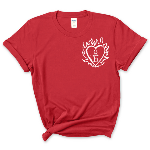Clothes Over Bros Heart T-Shirt